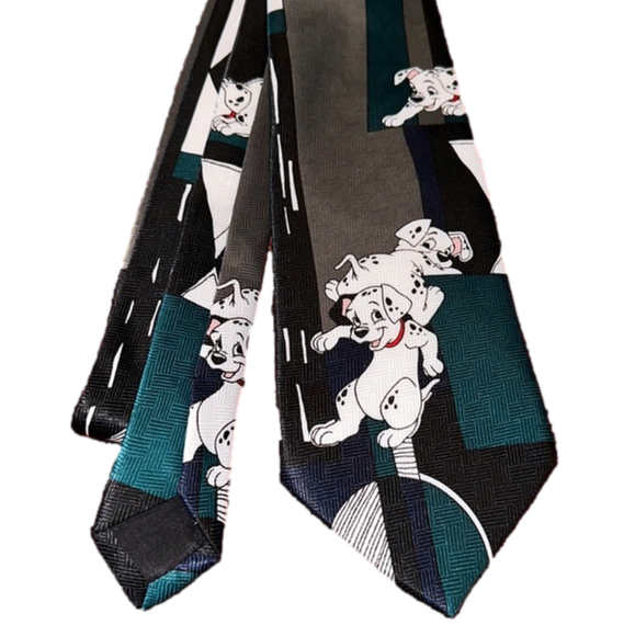 Vintage 101 Dalmatians Tie - Picture 1 of 4